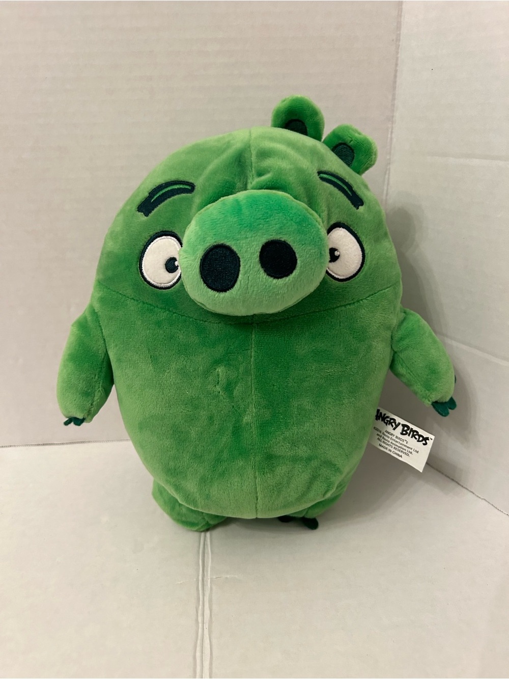 Angry Birds Earl Pig Green Plush Stuffed Animal Toy